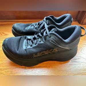 HOKA ONE ONE BONDI 7 Black Men’s Size 8